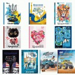 Щоденник 55г, 7БЦ, 165*240мм, 40 арк., матова ламінація, вибірковий уф-лак, ФРЕШ