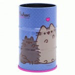 Стакан-підставка бочка Yes 'Pusheen' метал, блакитний, 708377 708377
