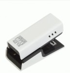 Степлер пластиковий 20 аркушів, міні (скоби №24; 26), білий, BM.4218-12 BM.4218-12