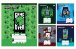 Зошит учнівський, коса лінія 12 арк. 'Minecraft. Walls', YES 767565 767565