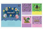 Зошит учнівський, лінія 12 арк. 'Minecraft.  Spring', YES 767591 767591