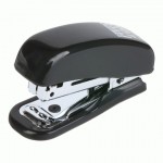 Степлер пластиковий МІНІ,10 аркушів, (скоби №10), 58х17х29мм, чорний, BM.4125-01 BM.4125-01