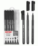 Набір рапідографів 6шт.: 0,1; 0,3; 0,5; 0,8; BR; 2,0; DP-298S, ТМ'Joyko'
