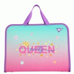 Папка-портфель Yes FC на блискавці з тканинними ручками 'Glamour', 492312 492312