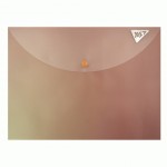 Папка-конверт YES А4 на кнопці 'Fusion', димчасто-рожева, 492292 492292