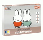 Пластилін Yes, 18 кольорів, 360гр. 'Miffy', 540721 540721