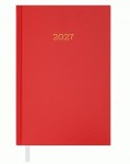 Щоденник датований 2027 SIMPLE, A5, червоний, бумвініл, BM.21166-05 BM.21166-05