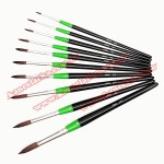 Пензлики поні круглий к/р, поштучно 612, ROSA Studio 612