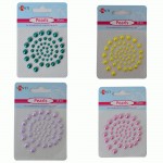 Набір напівперлинок самоклеючих 50шт. Santi